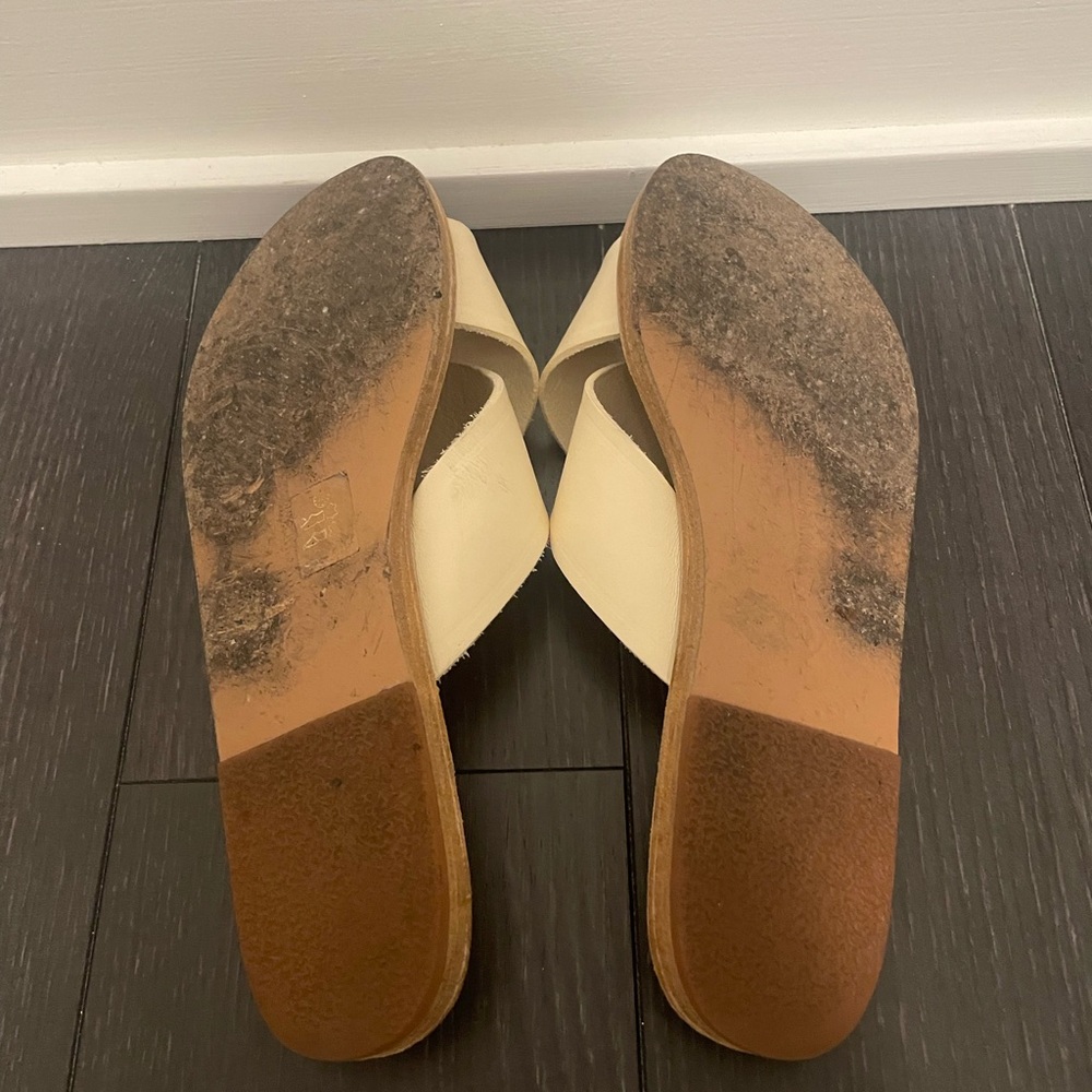 Ancient Greek Sandals size 39 ( US 8) off-white - Picture 4 of 5